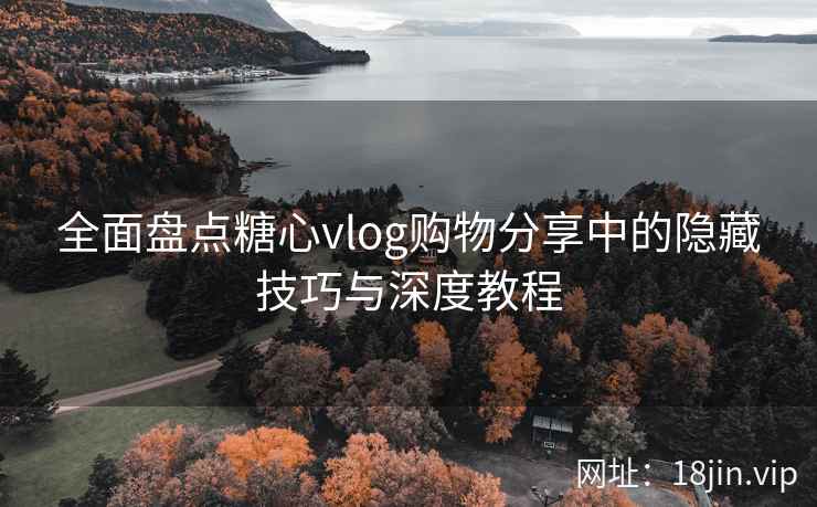全面盘点糖心vlog购物分享中的隐藏技巧与深度教程  第2张